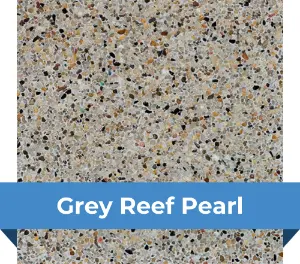 Acabado (revestimiento) para piscina – Grey Reef Pearl - Sun Stone Pearl