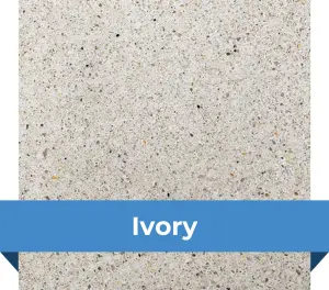 Acabado (revestimiento) para piscina – Ivory - Krystal Krete Quartz