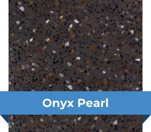 Acabado (revestimiento) para piscina – Onyx Pearl - Crystal Stones