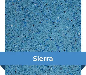 Acabado (revestimiento) para piscina – Sierra - Krystal Krete Quartz