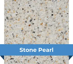 Acabado (revestimiento) para piscina – Stone Pearl - Crystal Stones