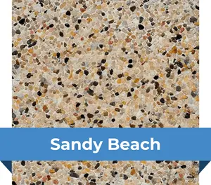 Acabado (revestimiento) para piscina – Sandy Beach - Crystal Stones