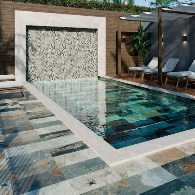 Acabados para piscina Porcelanato Bali Antislip 2