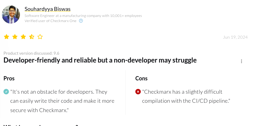 Checkmarx One Review