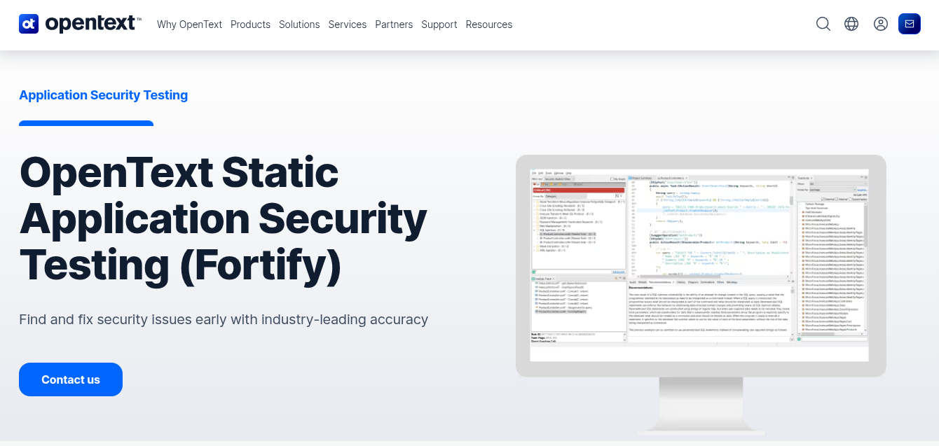 Fortify Static Code Analyzer 
