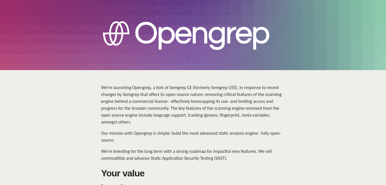 Opengrep