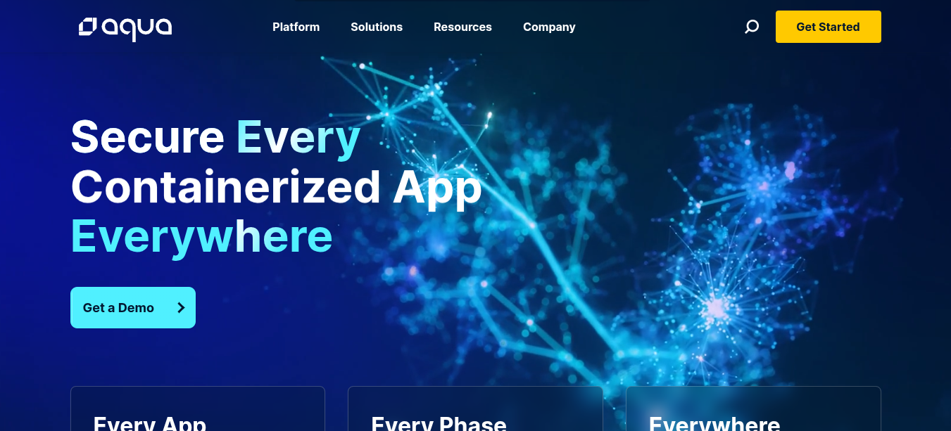 Aqua Security Website