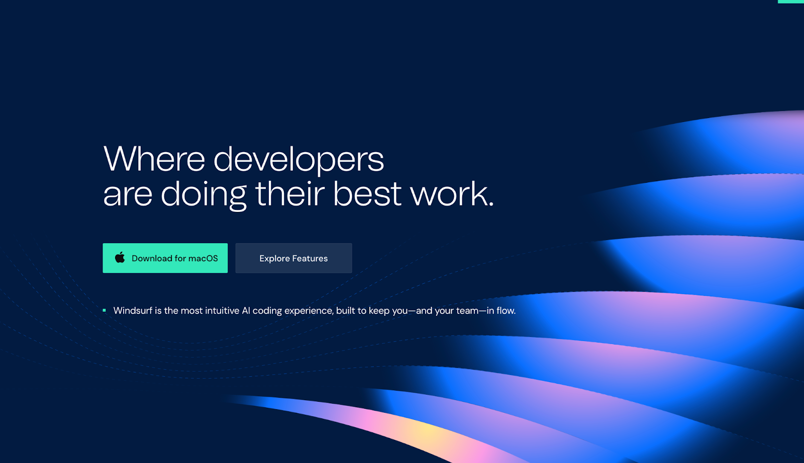 Sitio web de Windsurf