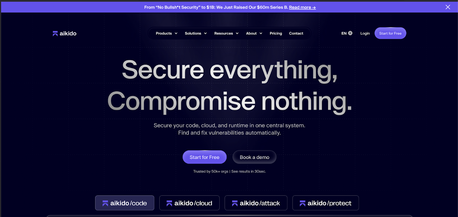 Aikido Security Website