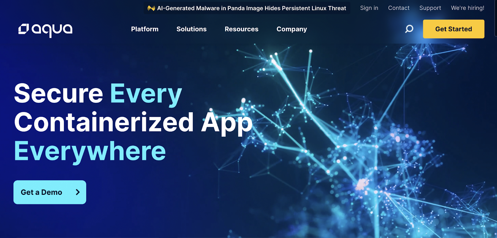  Aqua Security website