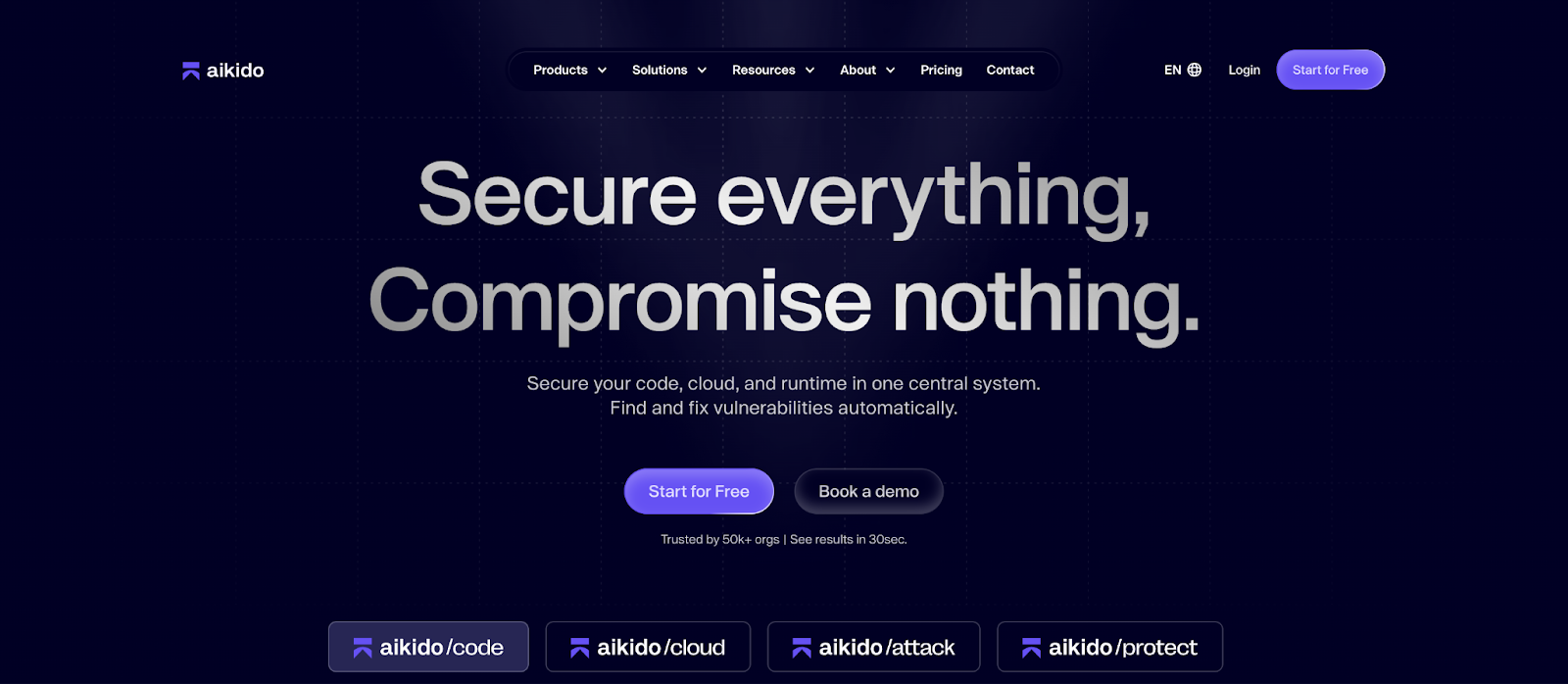 Aikido Security Website