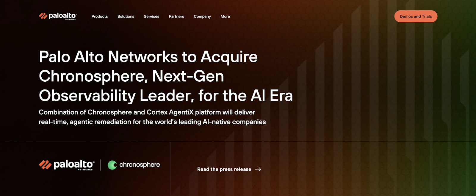 Palo Alto Networks Website