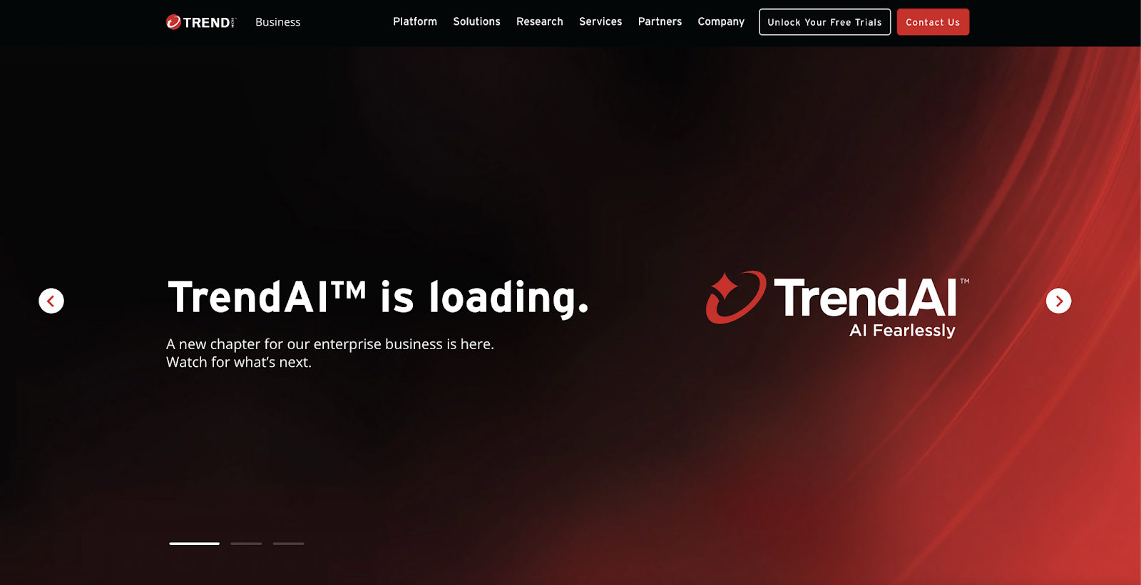 Trend Micro Website
