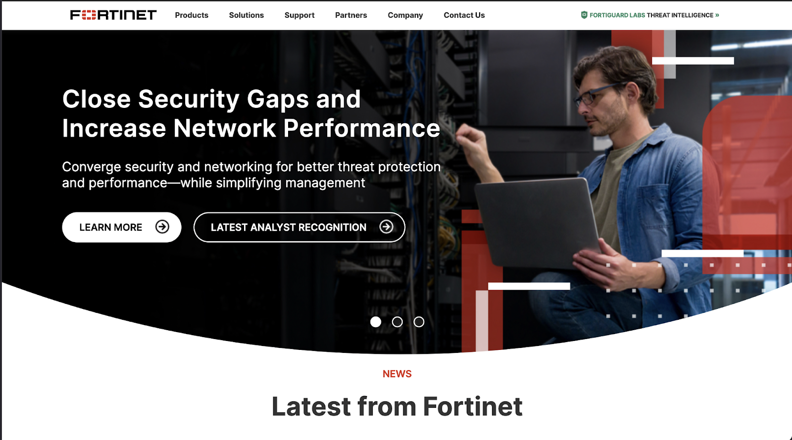 Fortinet Website
