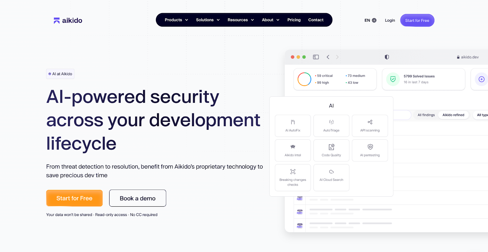 Aikido Security Website