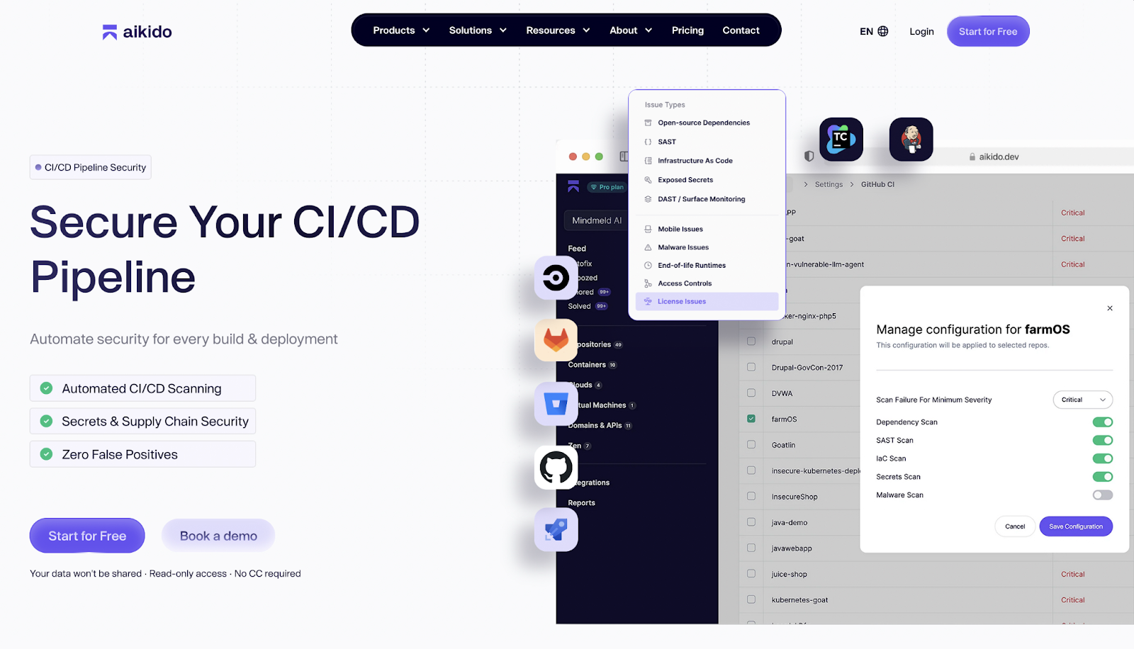 Aikido Security Website