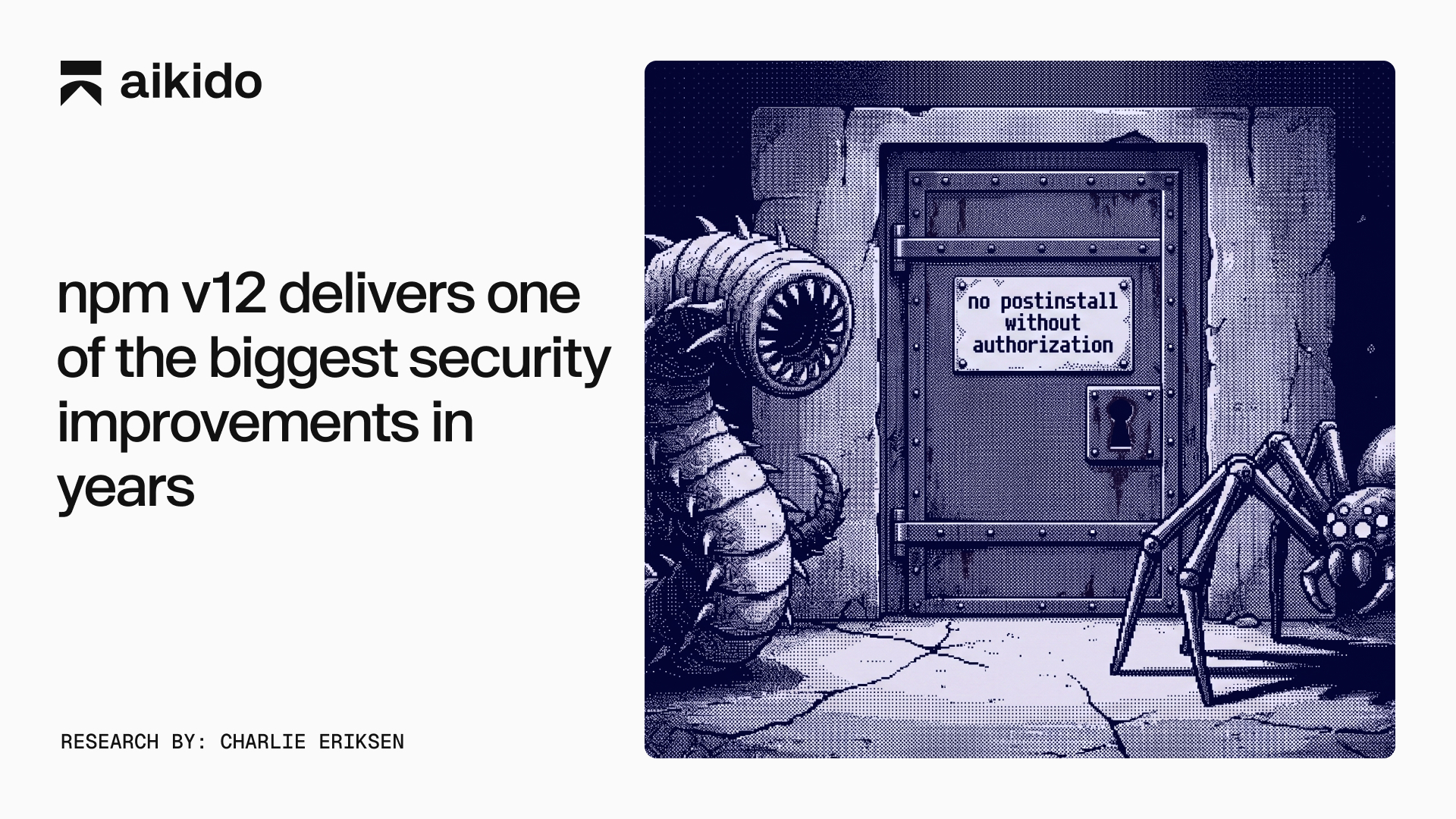npm v12 delivers one of the biggest security improvements in years