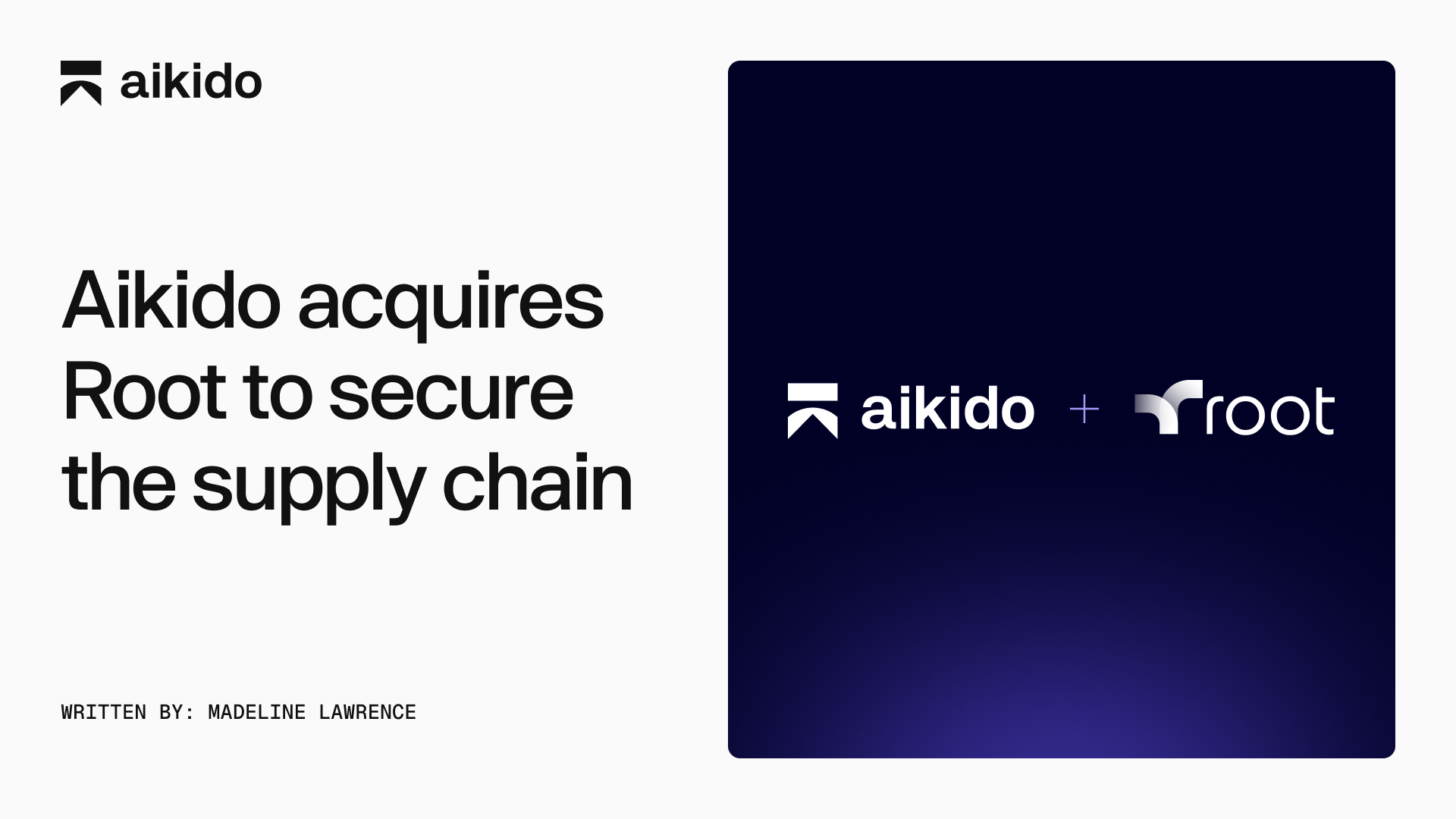 Aikido acquires Root to secure the supply chain