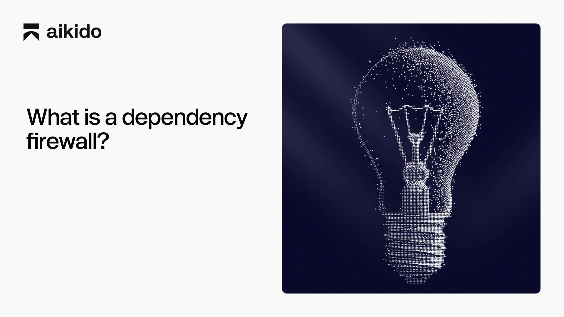 What is a dependency firewall?