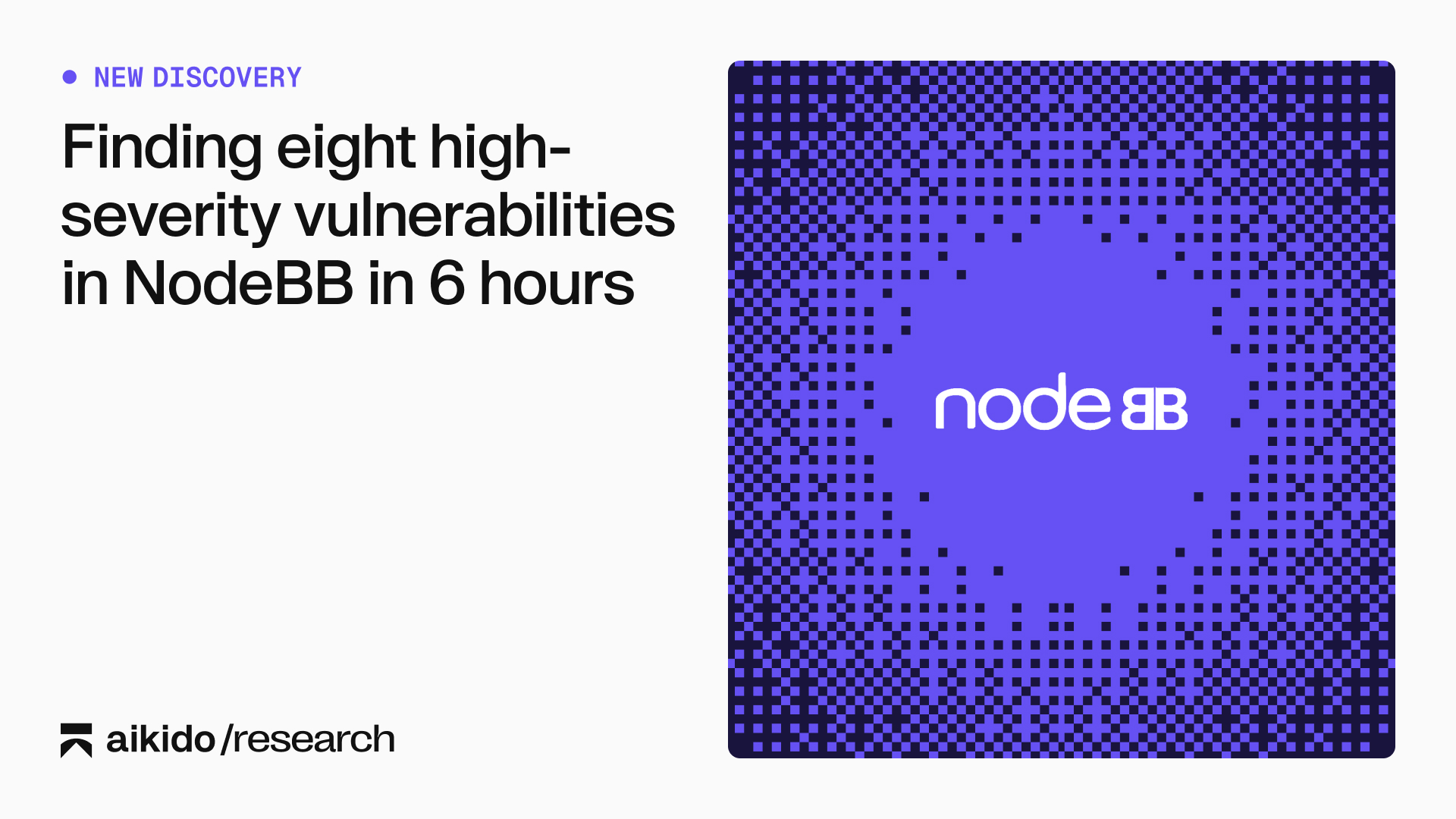 Finding eight high-severity vulnerabilities in NodeBB in six hours