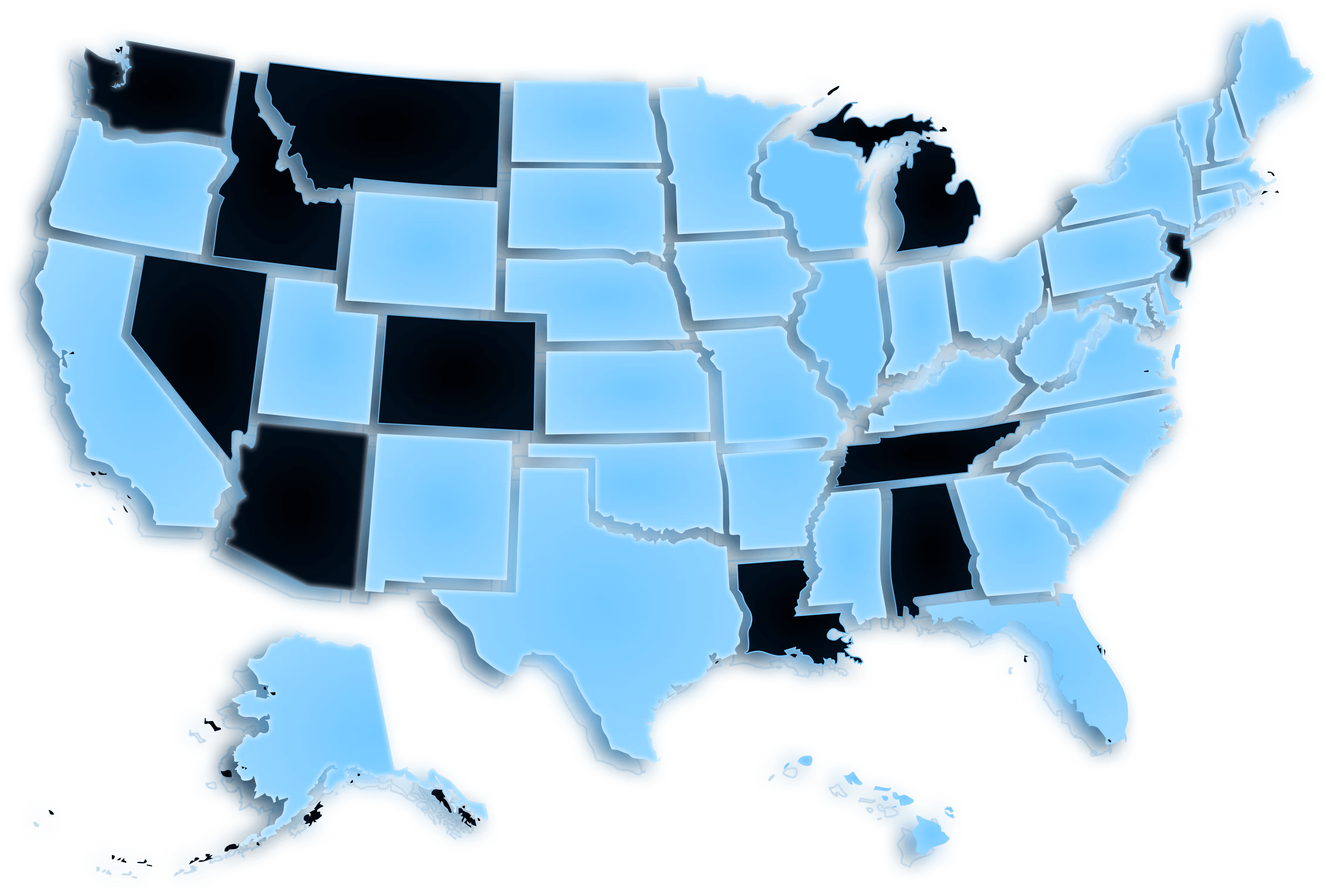 availability map of novig's service area