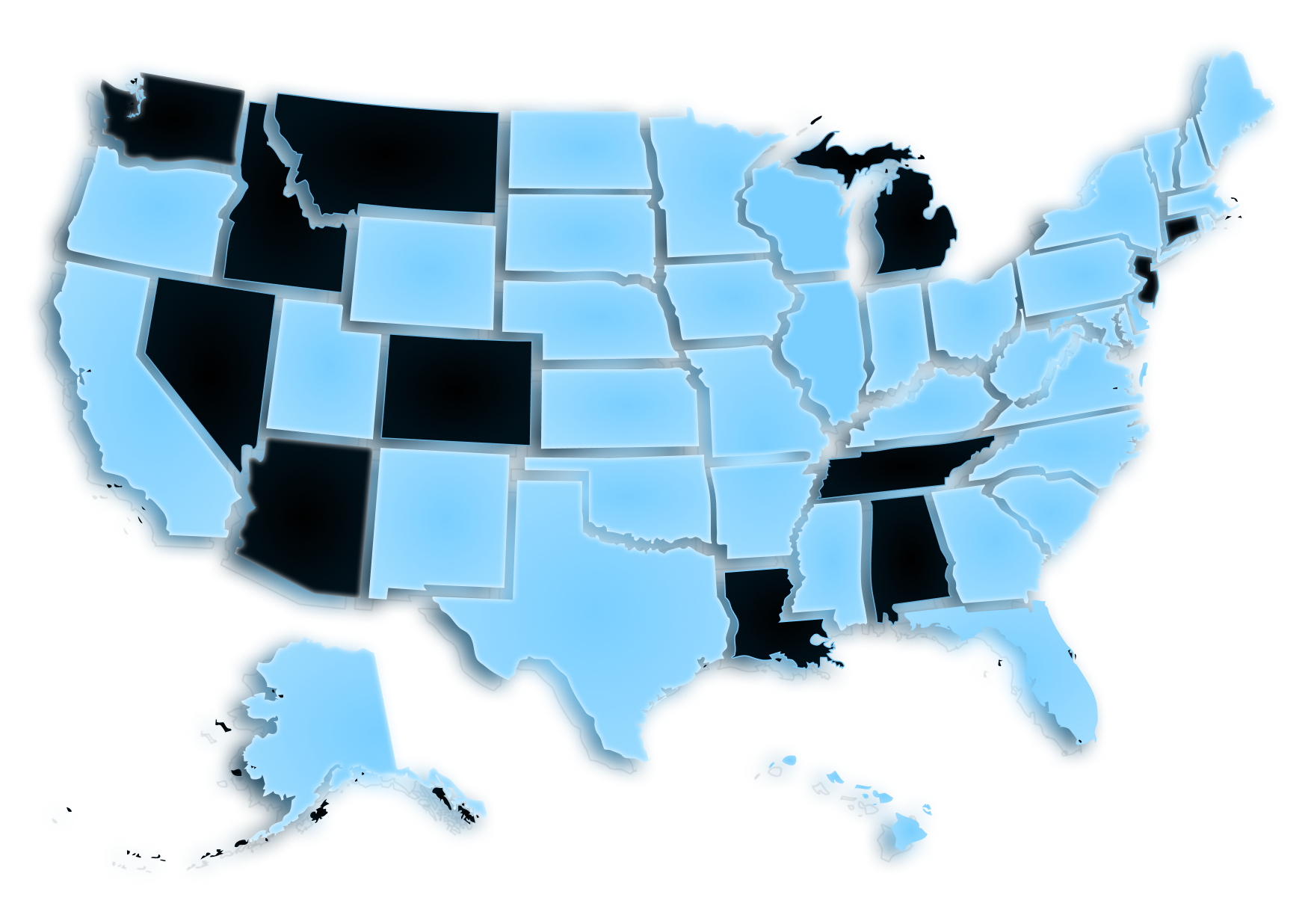 availability map of novig's service area