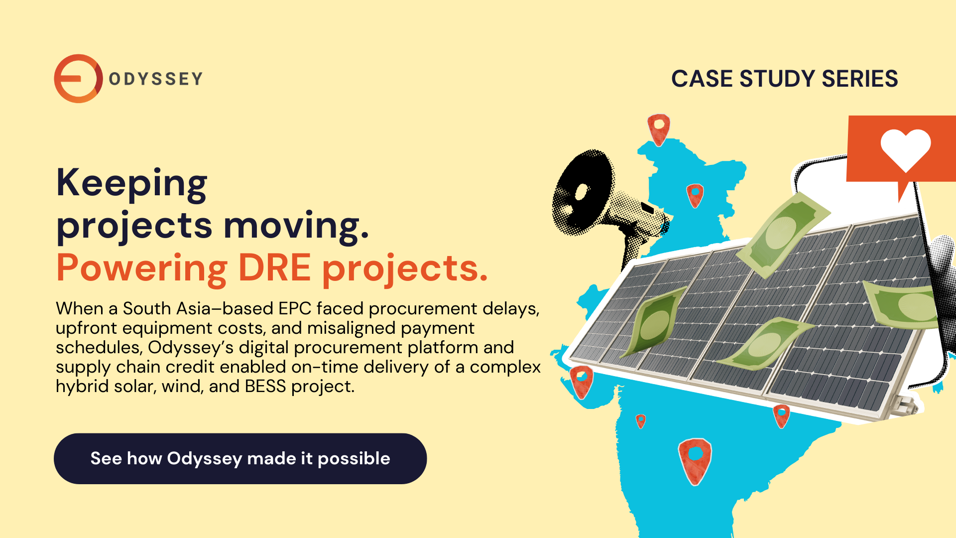Case study on how smarter procurement and flexible financing enabled a hybrid distributed renewable energy project in South Asia to stay on schedule.