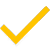 yellow checkmark icon