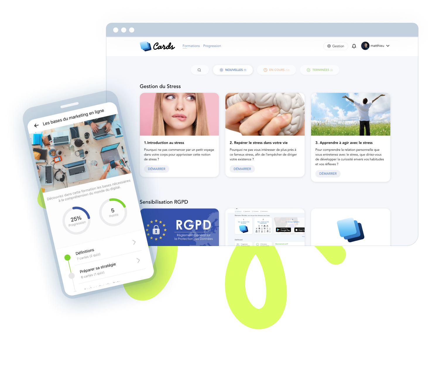 Plateforme de microlearning