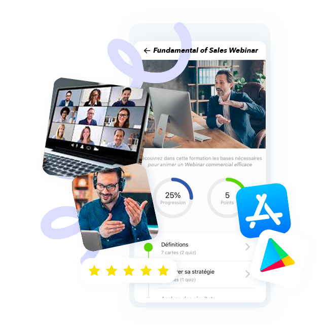 share microlearnings in a flash
