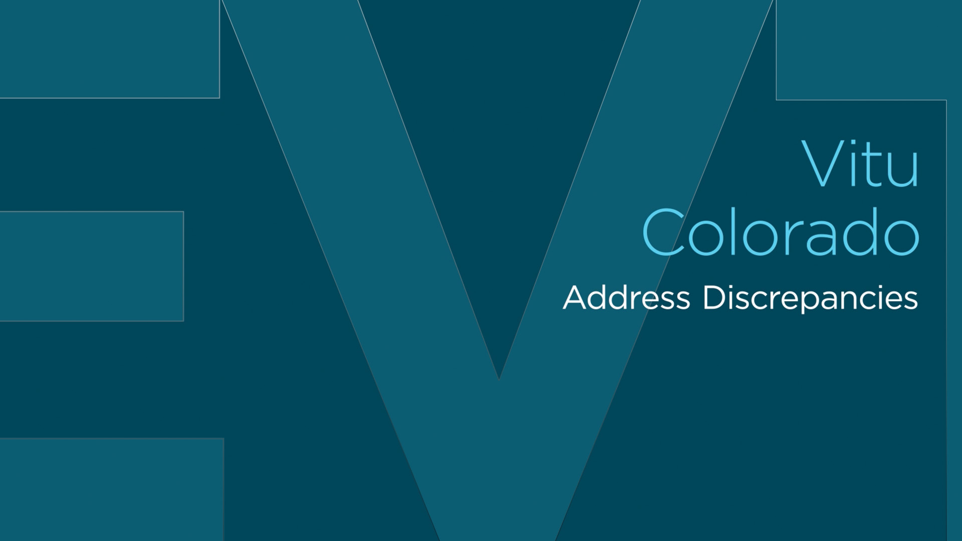 CO RMP Training Video