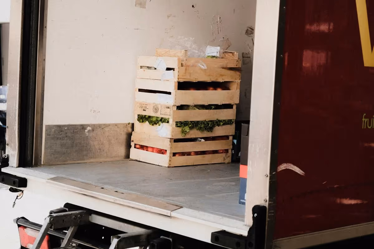 Camion frigorifique électrique livraison