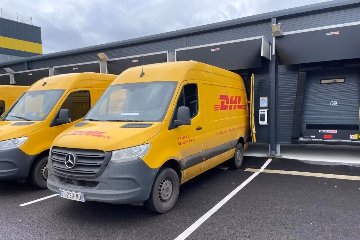 Déploiement dhl beaune recharge à quai