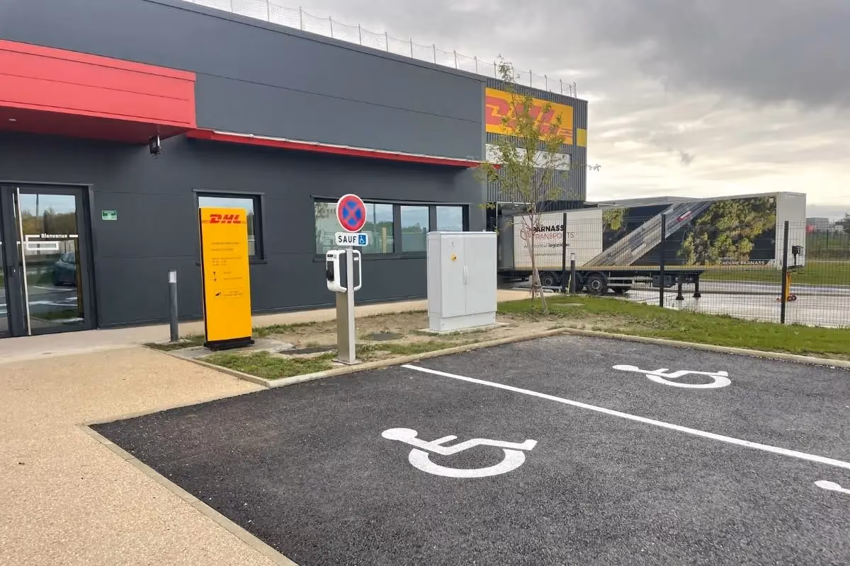 Déploiement dhl beaune parking