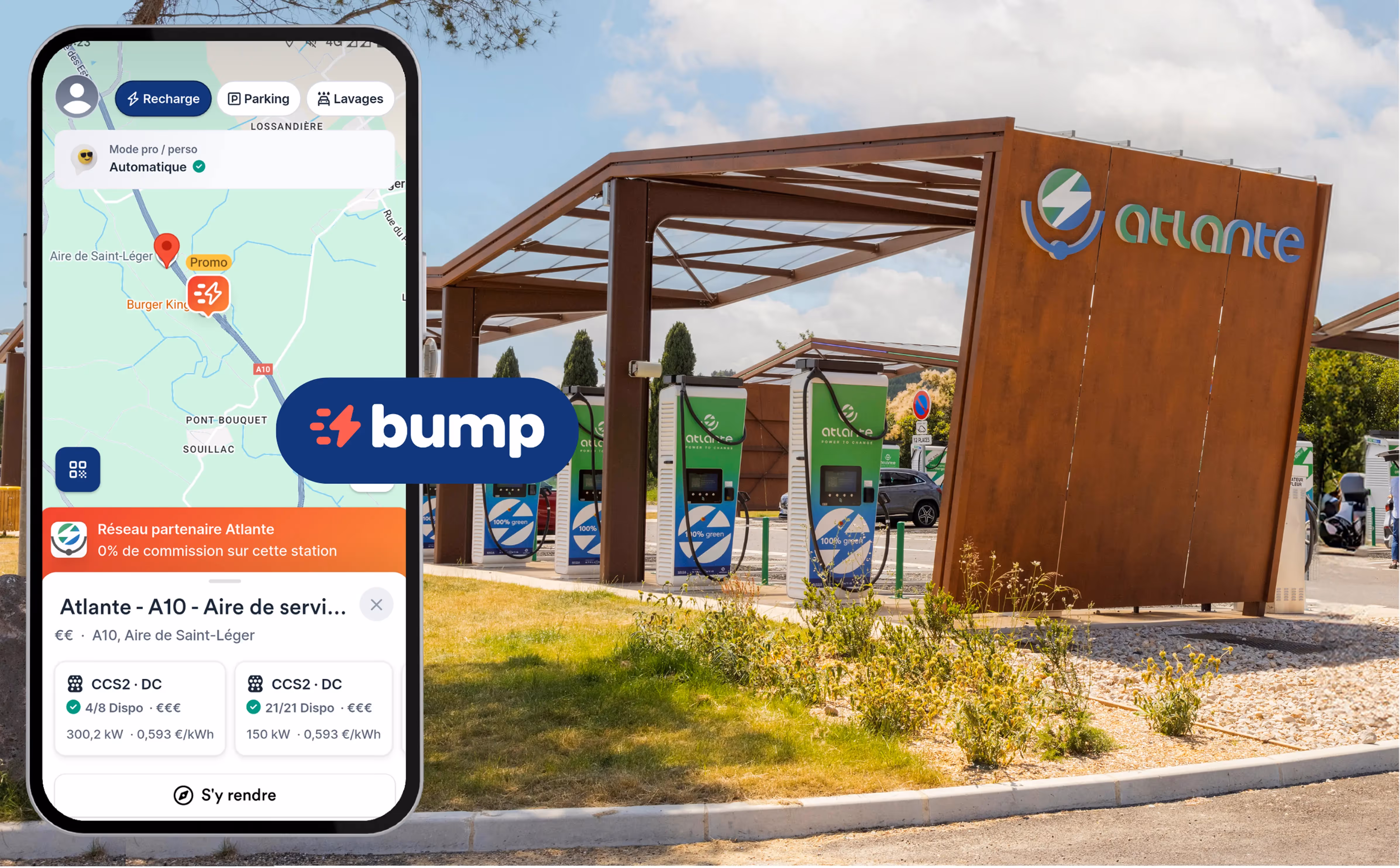Bump élargit son réseau partenaire avec Atlante en France