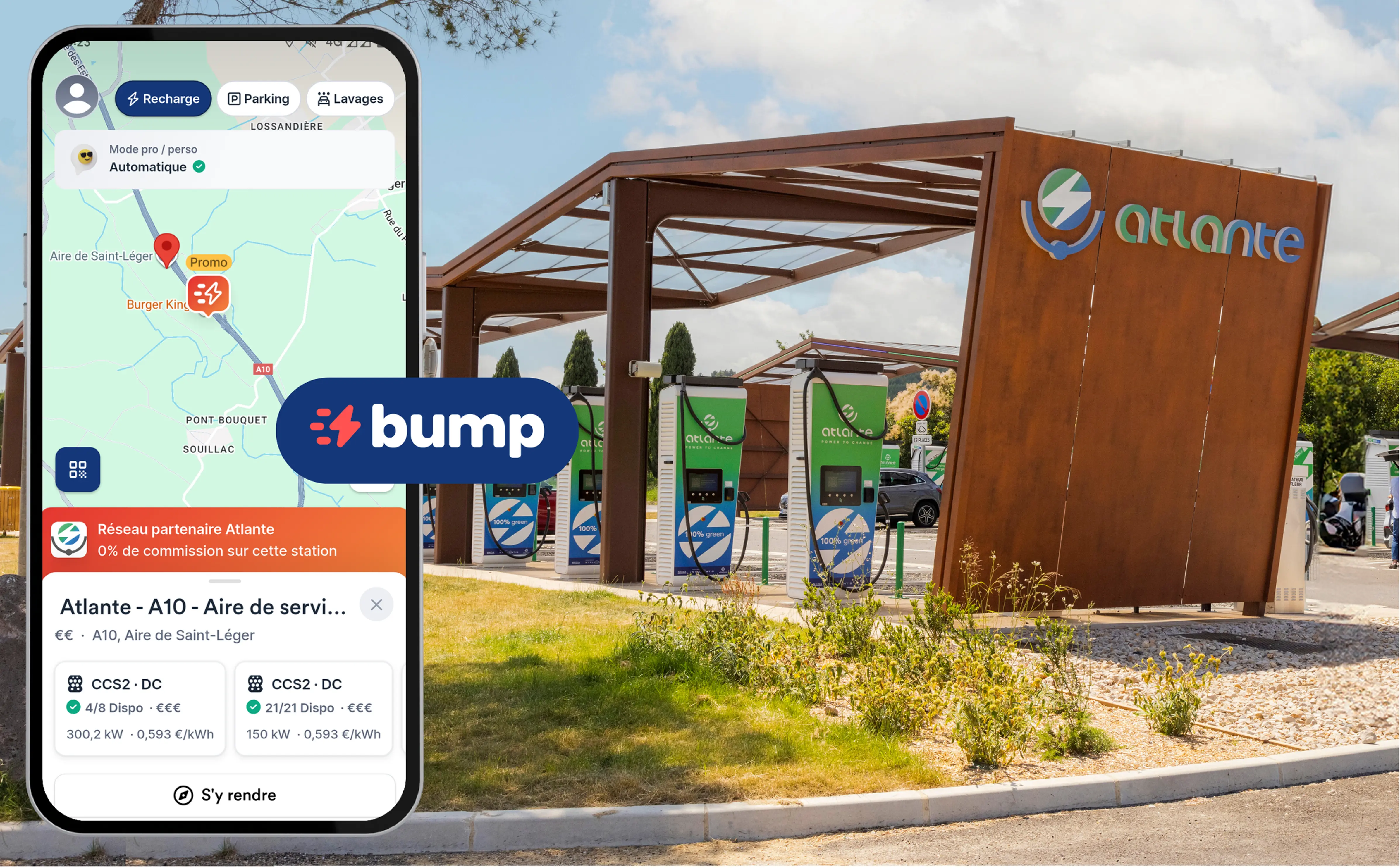 Bump élargit son réseau partenaire avec Atlante en France