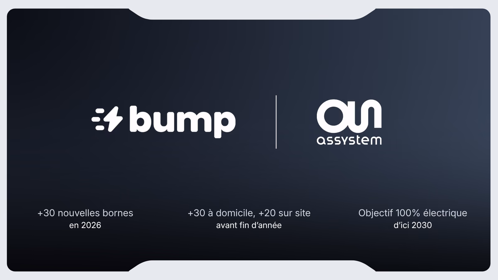 Comment Bump accélère la transition d'Assystem vers une flotte 100% électrique