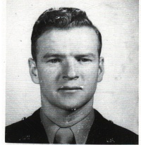 1st Lt. James Dowling, bombardier, 703rd Squadron 445th Bomb Group, WWII wartime portrait