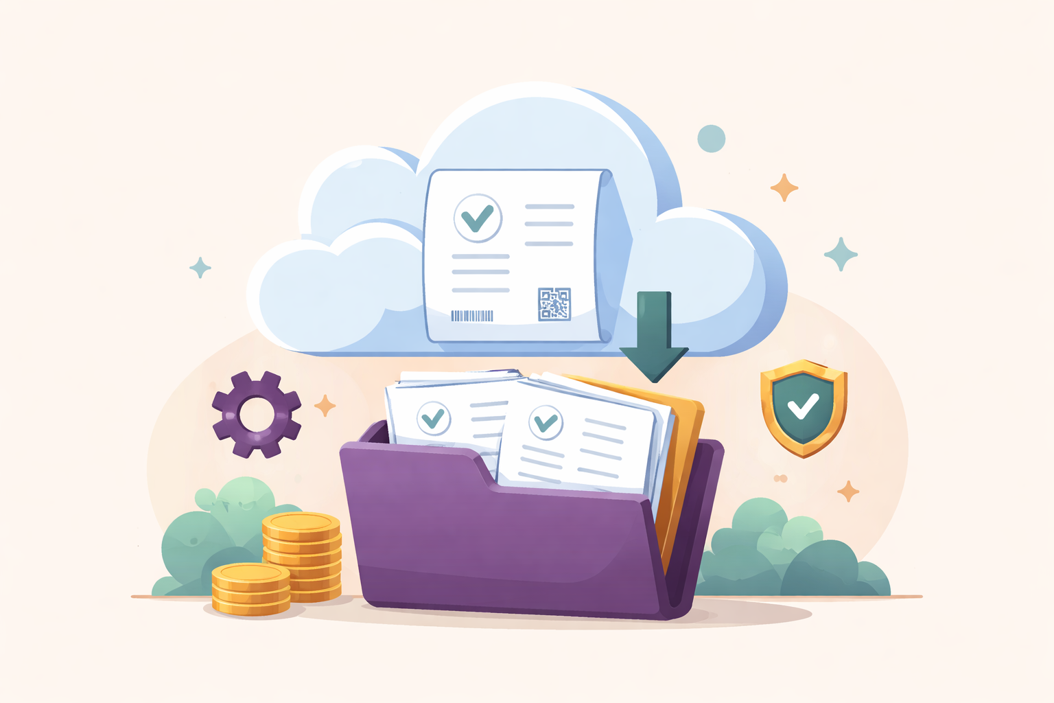 Guardar facturas SRI