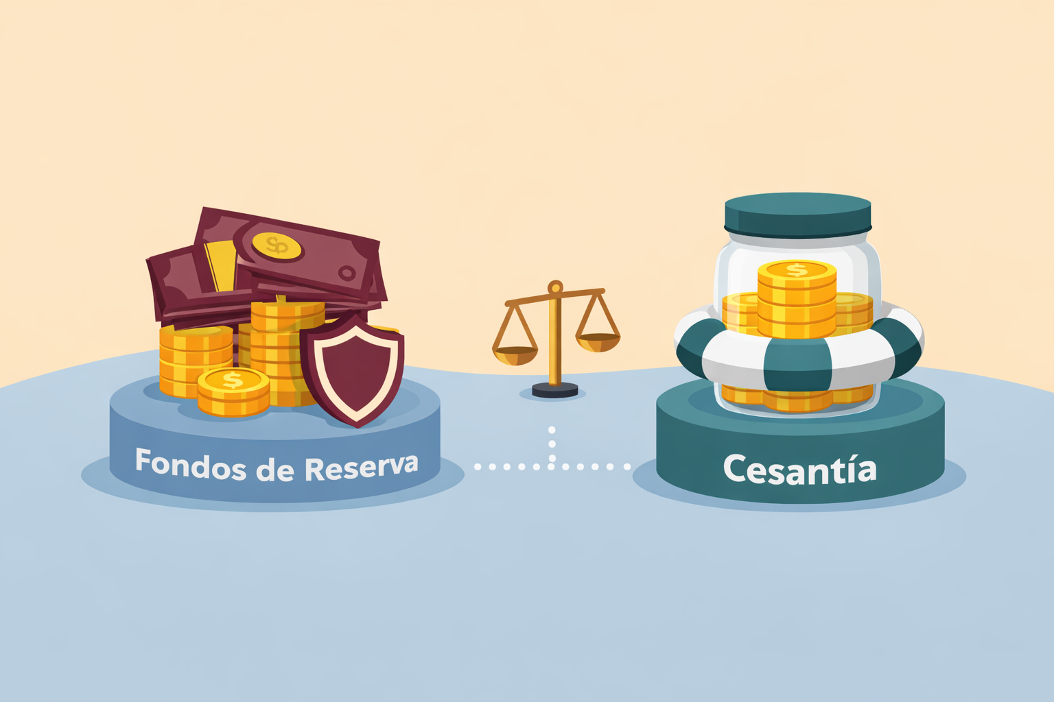 Diferencia fondos de reserva y cesantía en Ecuador 2026