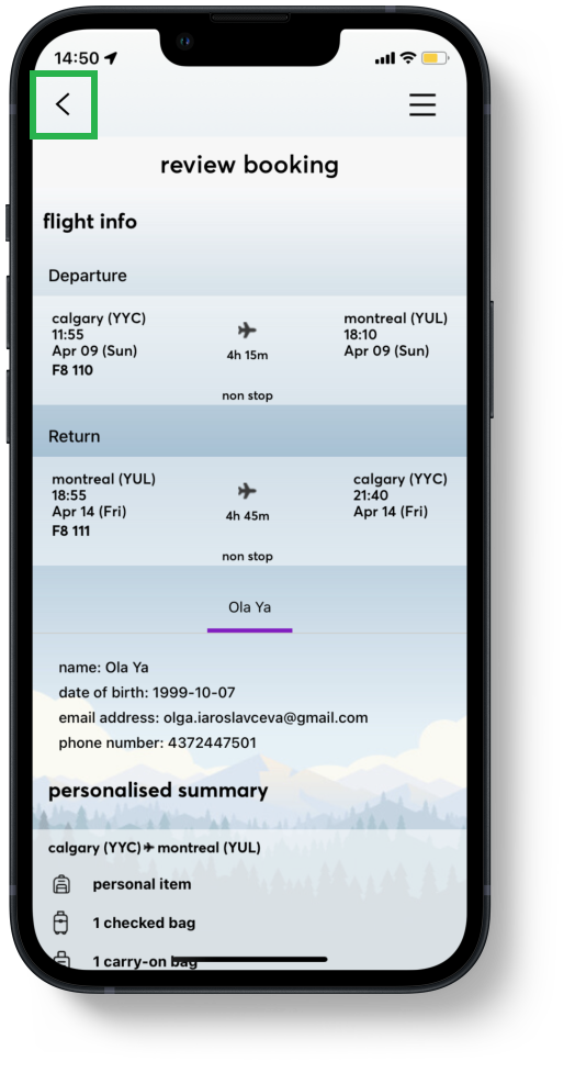Violation Back Button IMG2