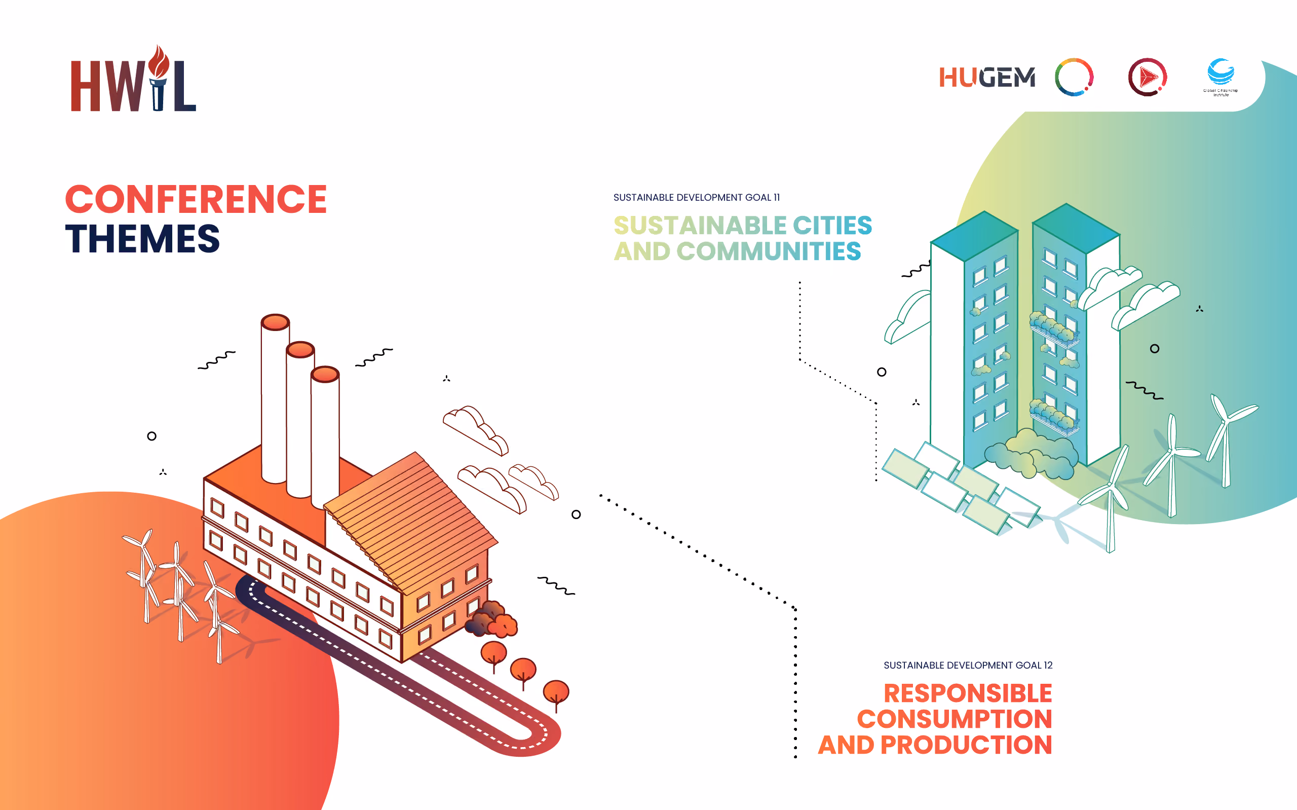 HWIL SEA III Conference themes: Sustainable Development Goal 11 - Sustainable Cities and Communities & Sustainable Development Goal 12 - Responsible Consumption and Production