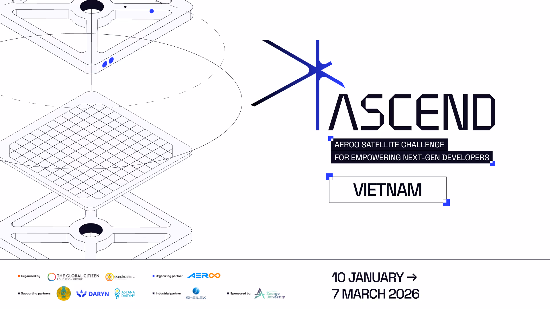 ASCEND Vietnam 2026 - Aeroo Satellite Challenge For Empowering Next-Gen Developers