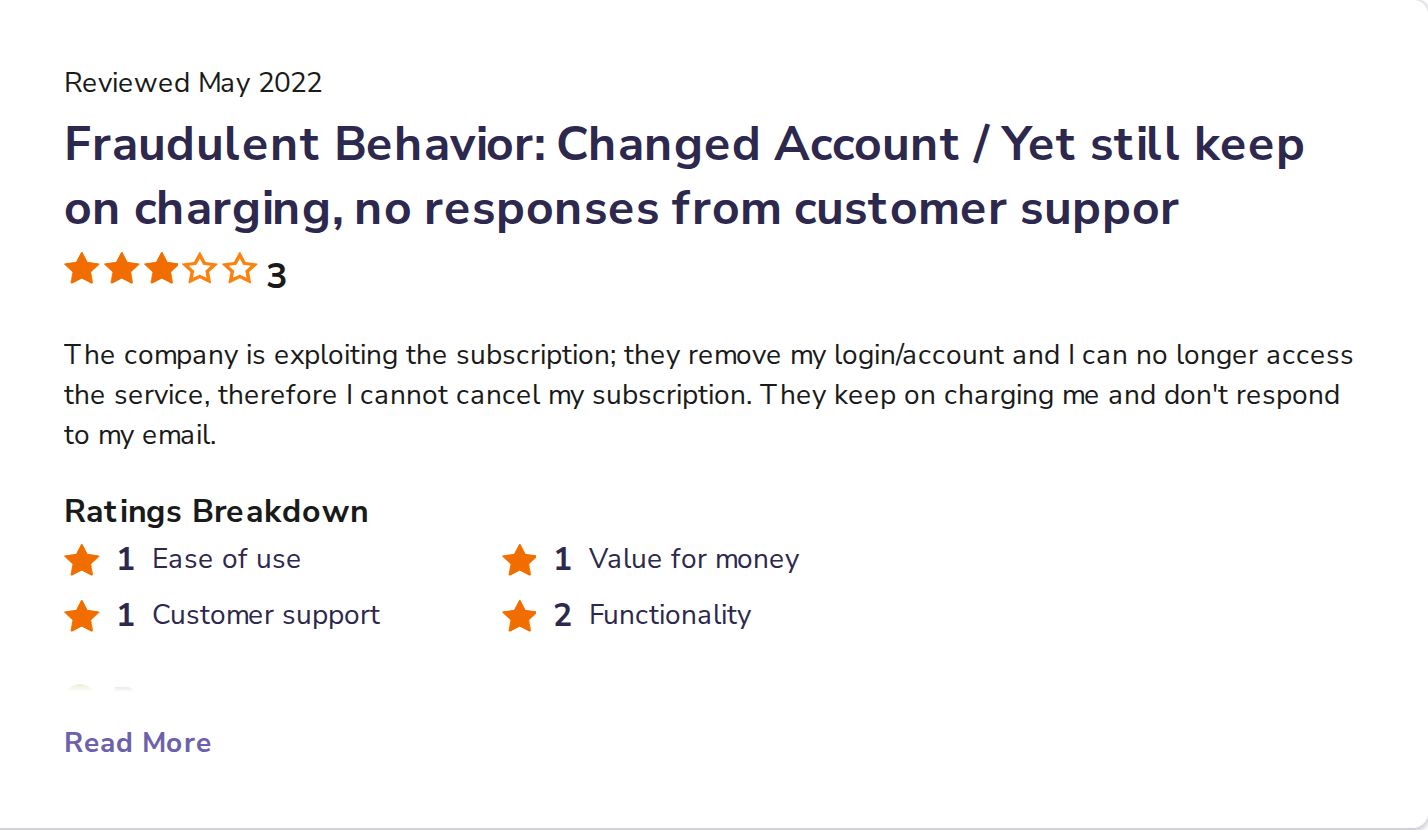 A critical We-Connect Software Advice review