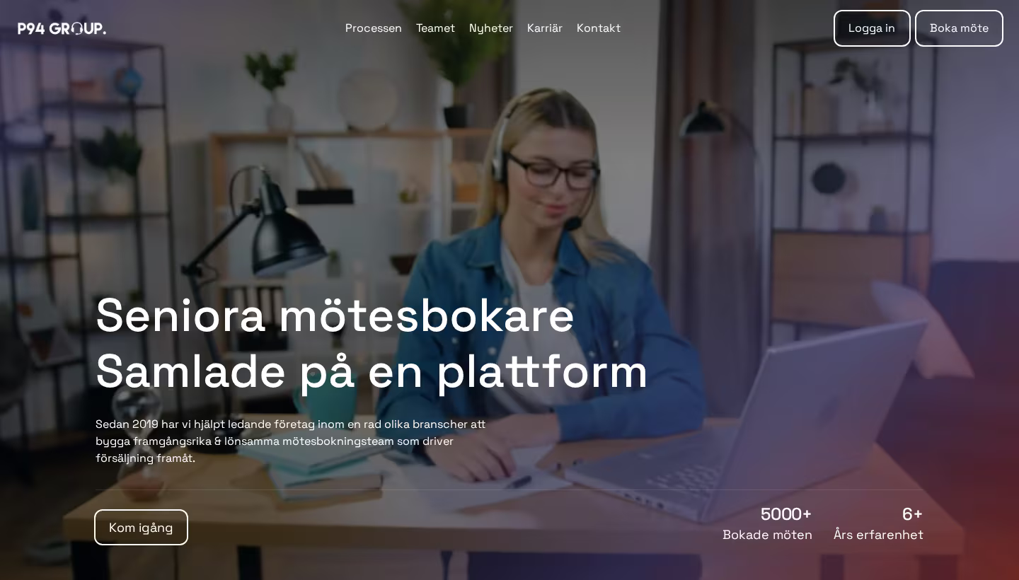 P94 Group homepage screenshot