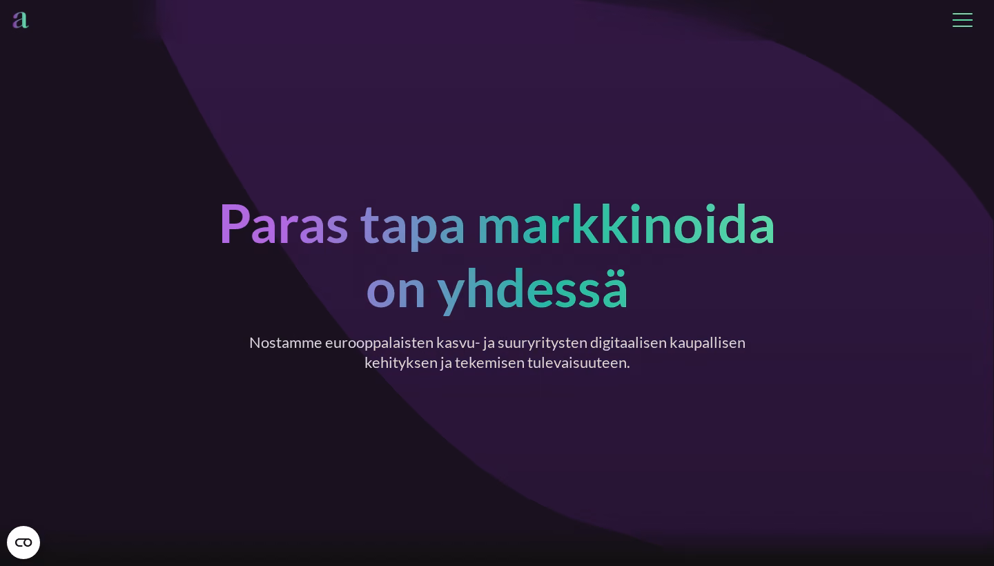 Aboad homepage screenshot