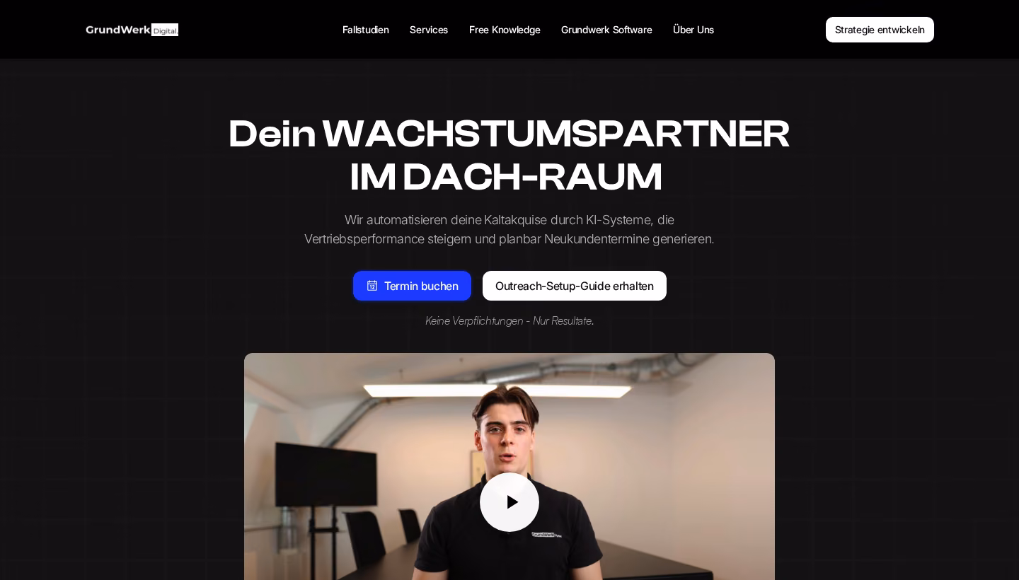 Grundwerk Digital homepage screenshot