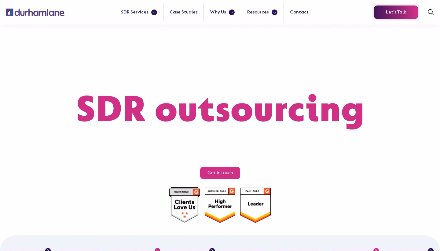 durhamlane homepage screenshot