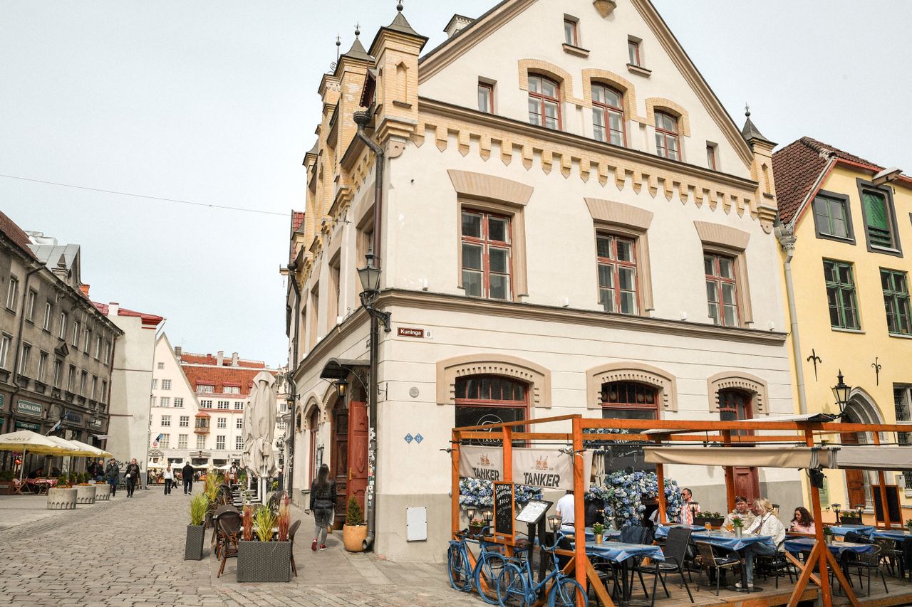 Buildings in Tallin Estonia