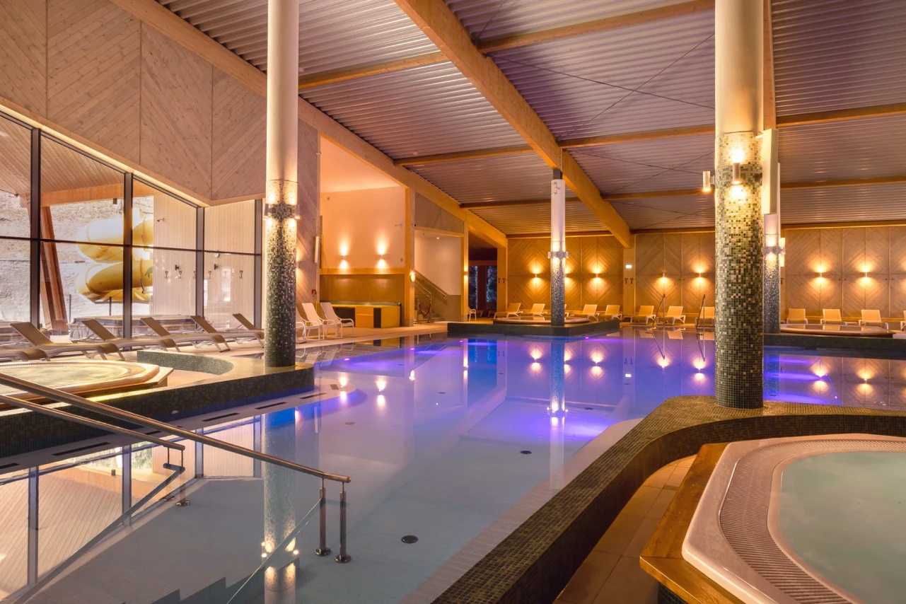Strefa basenowa Aqua Aries w Aries Hotel & SPA Szczyrk